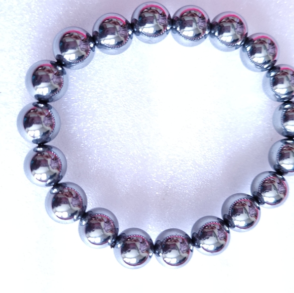 Terahertz Crystal Unisex Stretch Bracelet - Picture 4 of 6